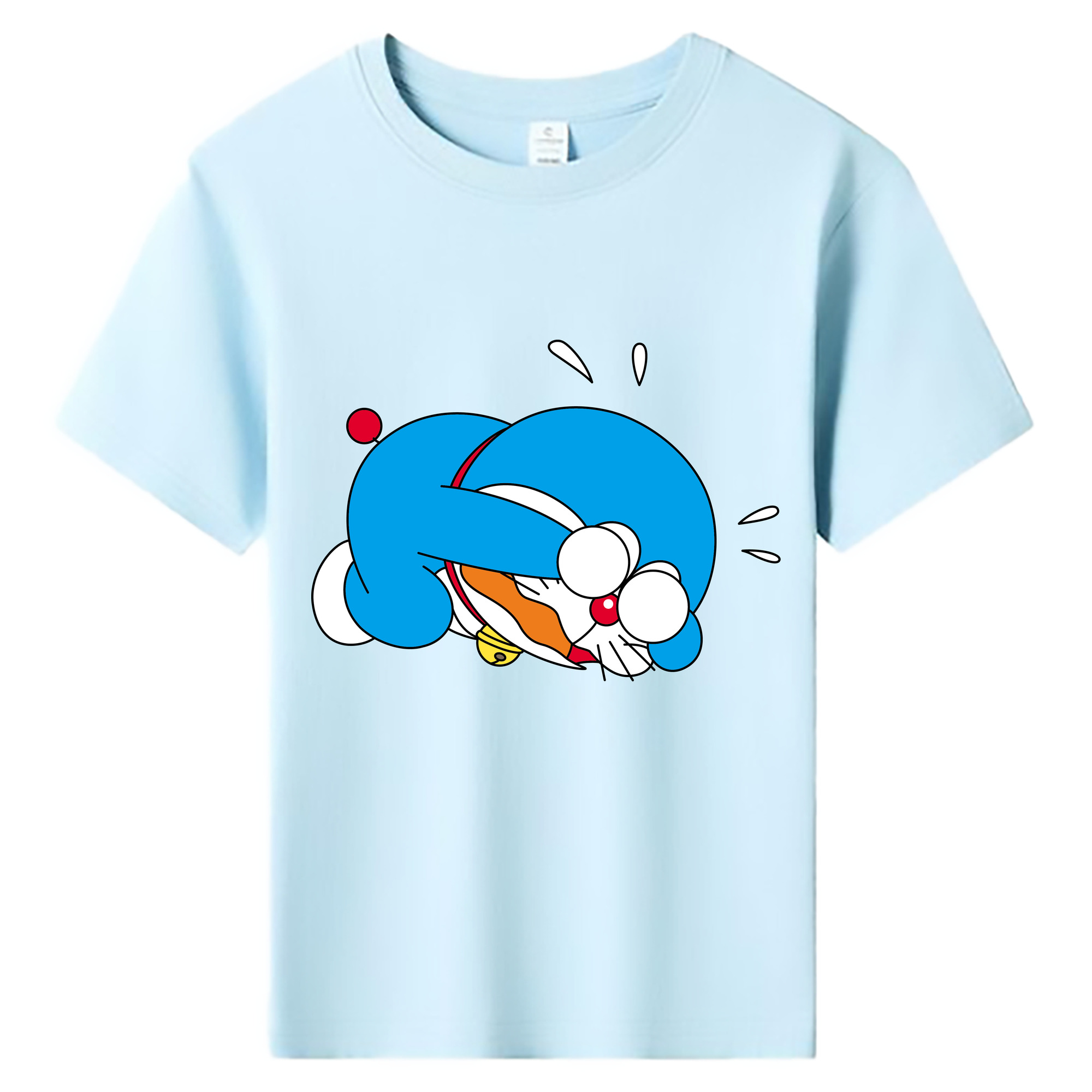 （画像用） ドラえもん Doraemon 綿100％キッズTシャツ（フロントプリント）